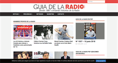 Desktop Screenshot of guiadelaradio.com